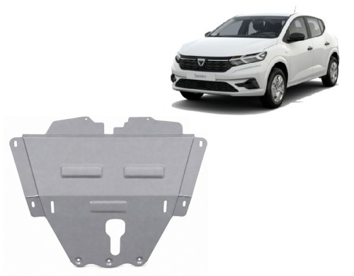 Aliumininė variklio apsauga Dacia Sandero (2021-2026)