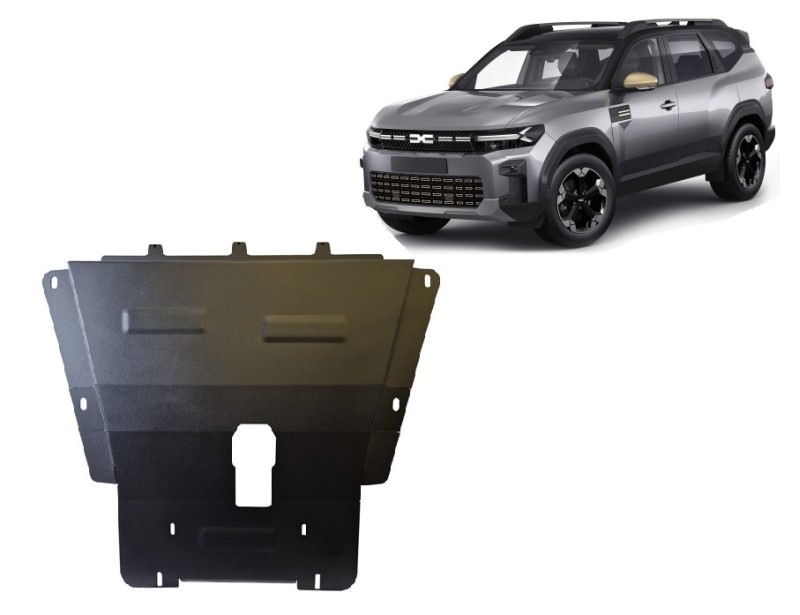 Plieninė variklio apsauga Dacia Bigster 4x2 (2025-2026)