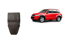 Plieninė pavarų dėžės ir reduktoriaus apsauga Suzuki Grand Vitara 2 (2005-2019)