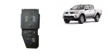 Plieninė pavarų dėžės apsauga Mitsubishi L 200 (2005-2015)