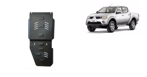 Plieninė pavarų dėžės apsauga Mitsubishi L 200 (2005-2015) Plieninė pavarų dėžės apsauga Mitsubishi L 200 (2005-2015)