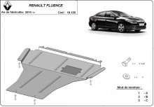 Plieninė variklio apsauga Renault Fluence (2010-2015)