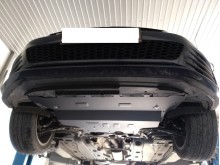 Plieninė variklio apsauga Skoda Octavia 3 - mechaninė pavarų dėžė (2013-2019)