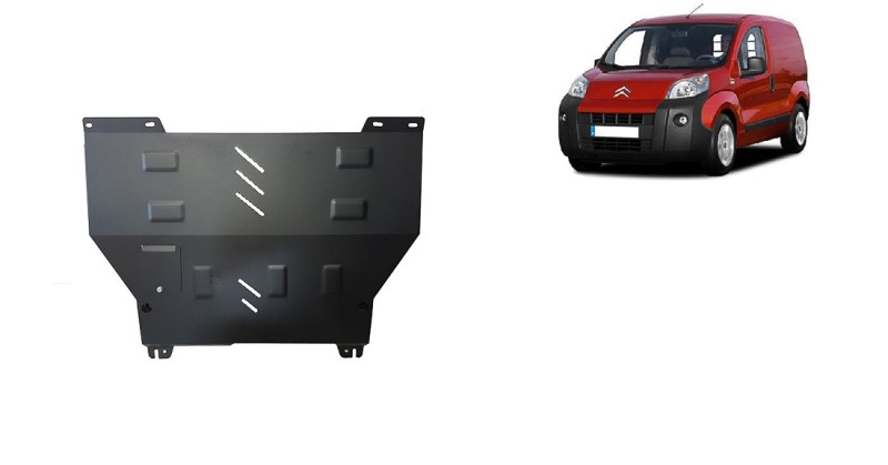 Plieninė variklio apsauga Citroen Nemo (2008-2017)