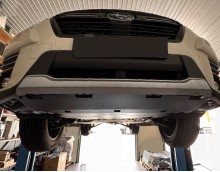 Plieninė variklio apsauga Subaru Forester - hybryda (2018-2026)