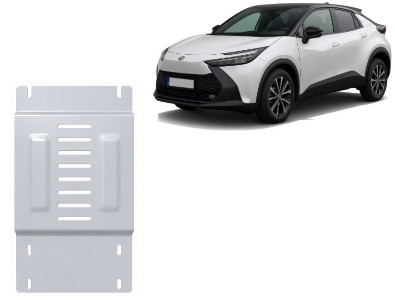 Aliumininė katalizatoriaus apsauga Toyota C-HR (2023-2026)
