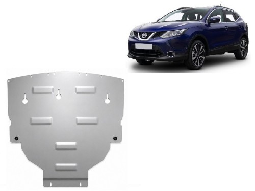 Aliumininė variklio apsauga Nissan Qashqai J11 (2013-2021) Aliumininė variklio apsauga Nissan Qashqai J11 (2013-2021)