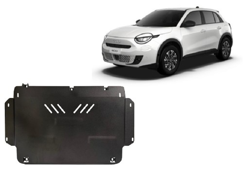 Plieninė variklio apsauga Fiat 600 (2023-2026)