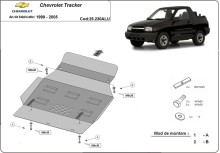 Aliumininė variklio apsauga Chevrolet Tracker (1999-2005)