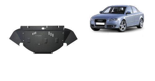 Plieninė variklio apsauga Audi A4 B7 All Road (2005-2008) Plieninė variklio apsauga Audi A4 B7 All Road (2005-2008)