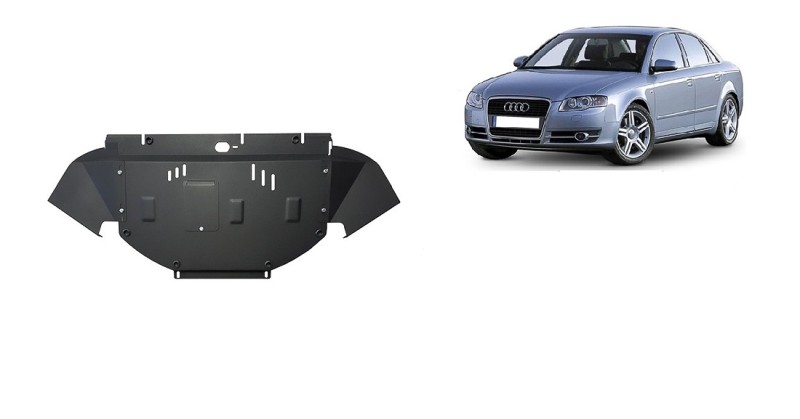 Plieninė variklio apsauga Audi A4 B7 All Road (2005-2008)
