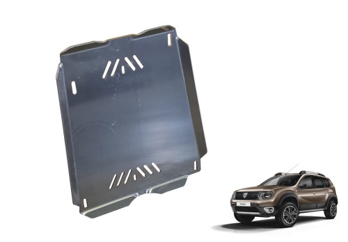 Aliumininė kuro bako apsauga Dacia Duster (2010-2017)