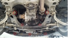 Plieninė variklio apsauga Seat Exeo (2008-2013)