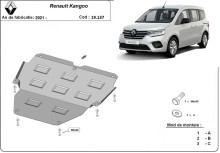 Plieninė variklio apsauga Renault Kangoo (2021-2026)