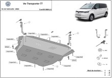 Aliumininė variklio apsauga Volkswagen Transporter T7 Van (2023-2026)
