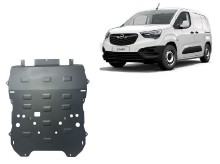 Plieninė variklio apsauga Opel Combo C (2018-2026)
