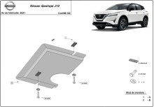 Plieninė diferencialo apsauga Nissan Qashqai J12 (2021-2026)