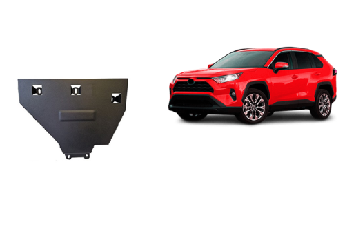 Plieninė diferencialo apsauga Toyota RAV 4 Hybrid (2018-2025) Plieninė diferencialo apsauga Toyota RAV 4 Hybrid (2018-2025)