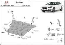 Plieninė variklio apsauga Seat Leon (2020-2026)