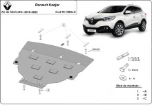 Aliumininė variklio apsauga Renault Kadjar (2015-2022)