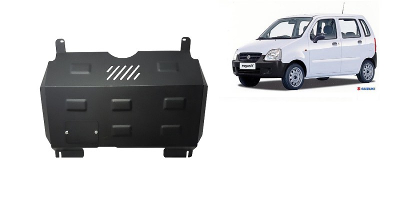 Plieninė variklio apsauga Suzuki Wagon R+ (1998-2026)