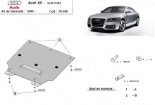 Plieninė pavarų dėžės apsauga Audi A5 (2008-2016)