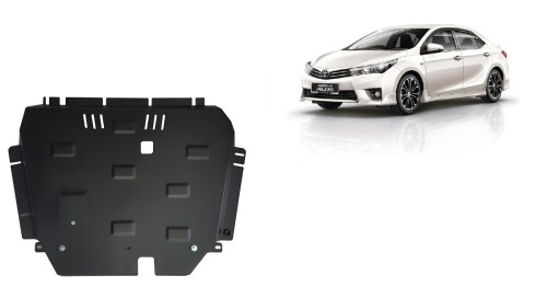 Plieninė variklio apsauga Toyota Corolla (2013-2018)