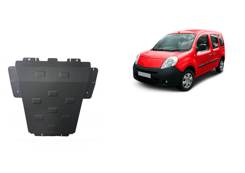 Plieninė variklio apsauga Renault Kangoo (2008-2021)