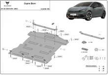 Plieninė variklio apsauga Cupra Born (2021-2026)