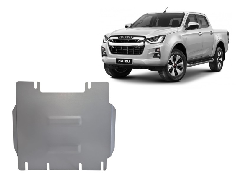 Plieninė variklio apsauga Isuzu D-Max (2019-2026)