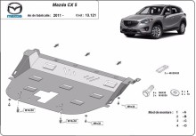 Plieninė variklio apsauga Mazda CX5 (2011-2026)