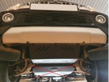 Plieninė radiatoriaus apsauga Fiat Fullback (2016-2019)
