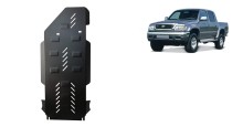 Plieninė pavarų dėžės ir reduktoriaus apsauga Toyota Hilux (2000-2004)