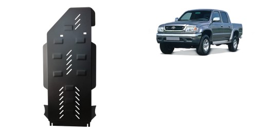 Plieninė pavarų dėžės ir reduktoriaus apsauga Toyota Hilux (2000-2004) Plieninė pavarų dėžės ir reduktoriaus apsauga Toyota Hilux (2000-2004)