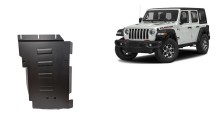 Plieninė pavarų dėžės apsauga Jeep Wrangler - JL (2017-2026)