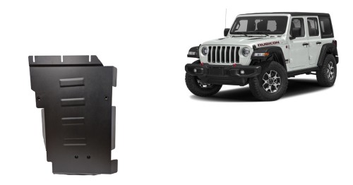 Plieninė pavarų dėžės apsauga Jeep Wrangler - JL (2017-2026) Plieninė pavarų dėžės apsauga Jeep Wrangler - JL (2017-2026)