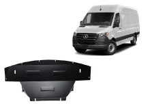 Plieninė variklio apsauga Mercedes Sprinter 907 4x4 (2024-2026)