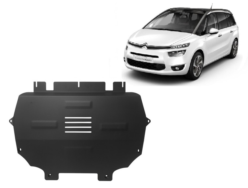 Plieninė variklio apsauga Citroen Grand C4 Picasso (2013-2018)