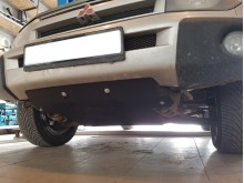 Plieninė variklio apsauga Mitsubishi Pajero Pinin (1997-2007)