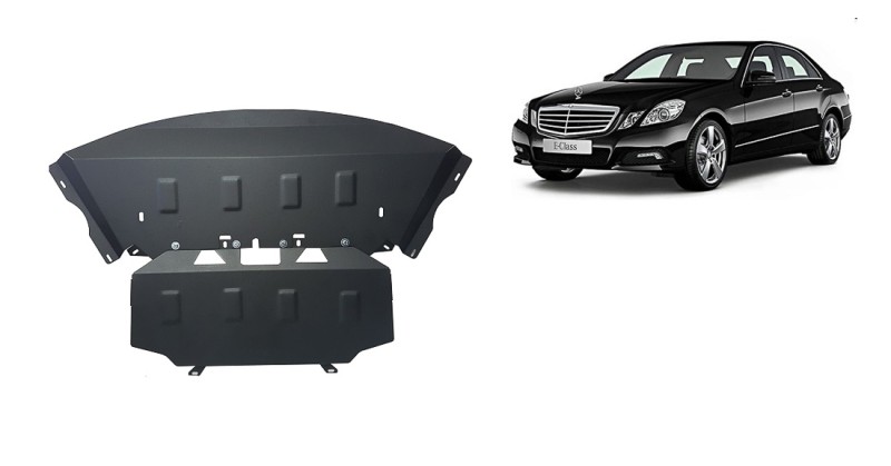 Plieninė variklio apsauga Mercedes E-Classe W212 (2009-2016)