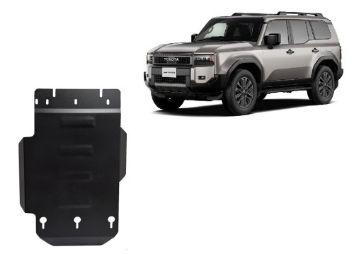 Plieninė pavarų dėžės apsauga Toyota Land Cruiser 250 (2024-2026) Plieninė pavarų dėžės apsauga Toyota Land Cruiser 250 (2024-2026)