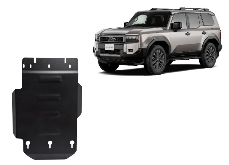 Plieninė pavarų dėžės apsauga Toyota Land Cruiser 250 (2024-2026)