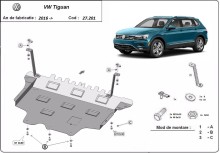 Plieninė variklio apsauga Vw Tiguan (2016-2024)