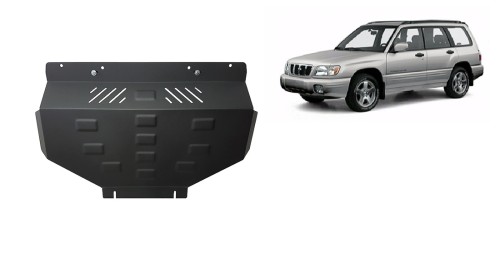 Plieninė variklio apsauga Subaru Forester 1 (1997-2002) Plieninė variklio apsauga Subaru Forester 1 (1997-2002)