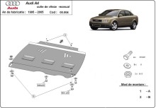Plieninė mechaninės pavarų dėžės apsauga Audi A4 B6 (2000-2005)