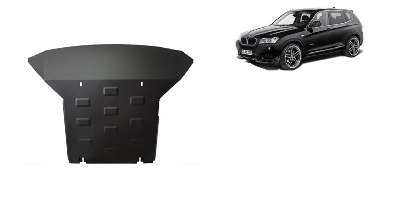 Plieninė variklio apsauga BMW X3 - F25 (2010-2017)