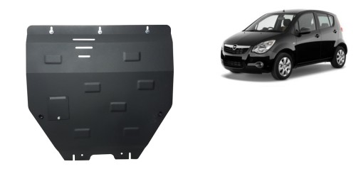 Plieninė variklio apsauga Opel Agila (H08) (2007-2014) Plieninė variklio apsauga Opel Agila (H08) (2007-2014)