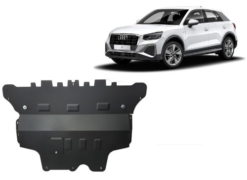 Plieninė variklio apsauga Audi Q2 - manual (2021-2026)