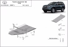 Plieninė pavarų dėžės apsauga Toyota Land Cruiser 150 (2009-2026)