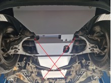 Plieninė radiatoriaus apsauga Ford Ranger (2023-2026)